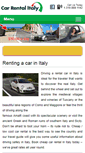 Mobile Screenshot of car-rental-italy.com